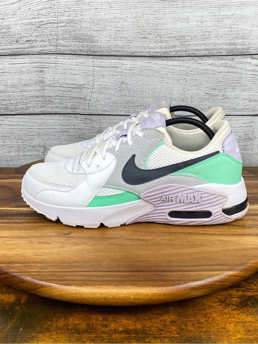Nike Air Max Excee White Green Glow Purple Women’s Shoes CD5432-113 Size 11